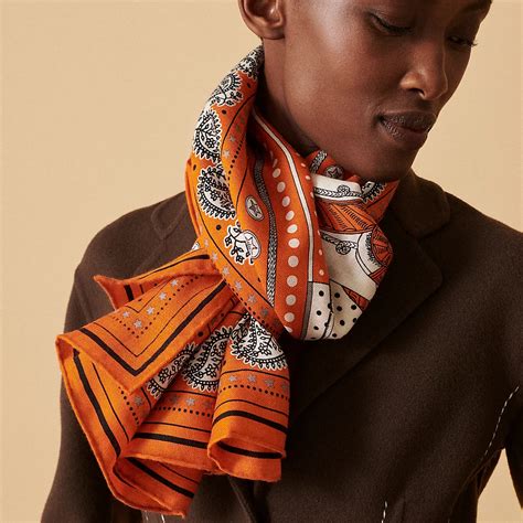 how to wear hermes bandana|hermes bandana for sale.